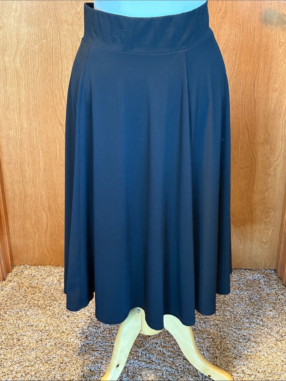 Worthington Black Circle Skirt